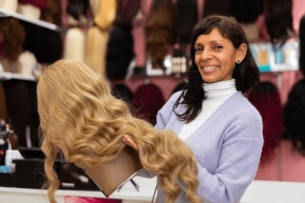 how to put on a wig for halloween - easy step by step guide for a natural secure fit